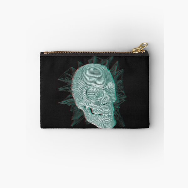 Item preview, Sliced 3d skull design designed and sold by sharpecanary.