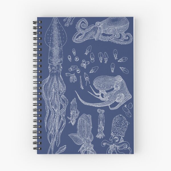 Item preview, Cephalopods (Blueprint) designed and sold by roryglanville.