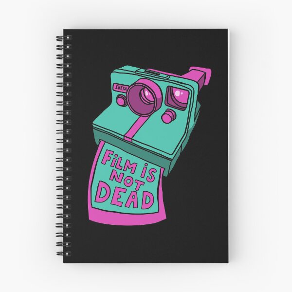 Item preview, Film is not dead - Instant Camera - Teal & Pink designed and sold by MOREDANKMEMES.
