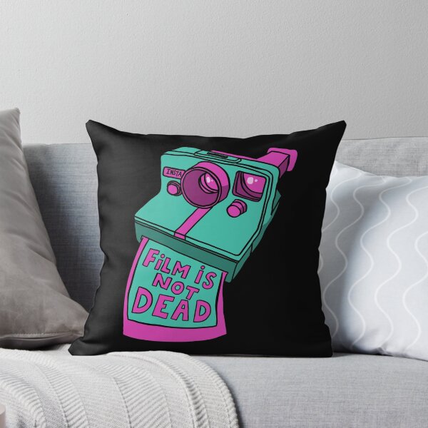 Item preview, Film is not dead - Instant Camera - Teal & Pink designed and sold by MOREDANKMEMES.