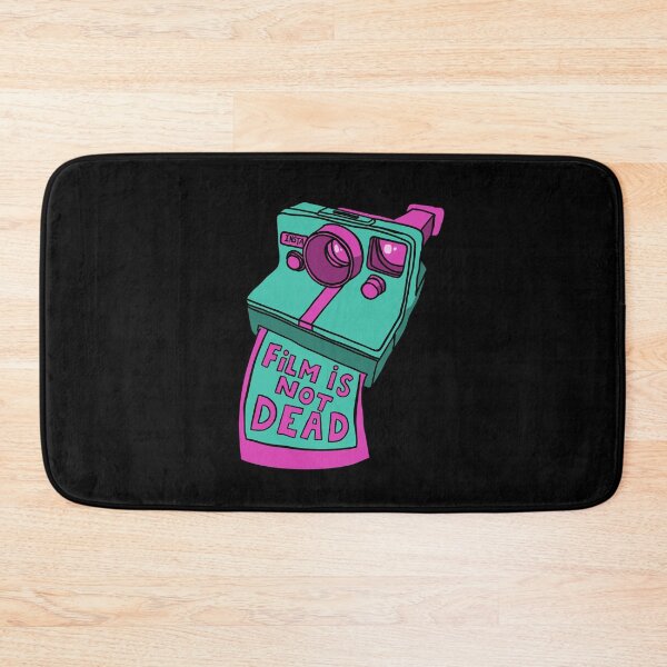 Item preview, Film is not dead - Instant Camera - Teal & Pink designed and sold by MOREDANKMEMES.
