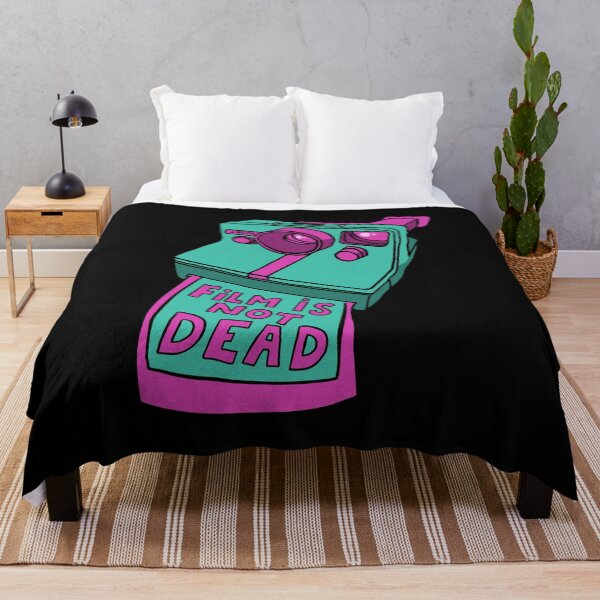 Item preview, Film is not dead - Instant Camera - Teal & Pink designed and sold by MOREDANKMEMES.