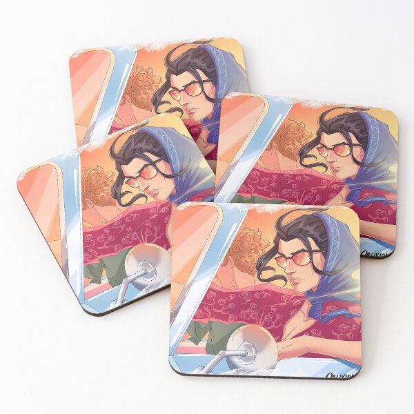 Item preview, Baz in his scarf and sunglasses designed and sold by Oblivionsdream.