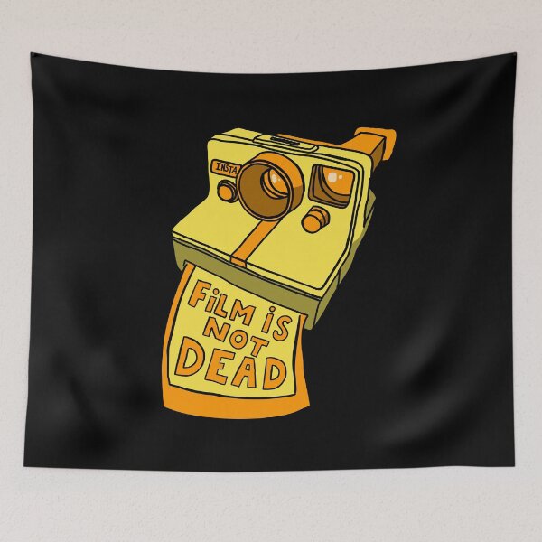 Item preview, Film is not dead - Instant Camera - Yellow designed and sold by MOREDANKMEMES.
