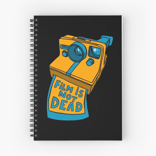 Item preview, Film is not dead - Instant Camera - Yellow & Blue designed and sold by MOREDANKMEMES.