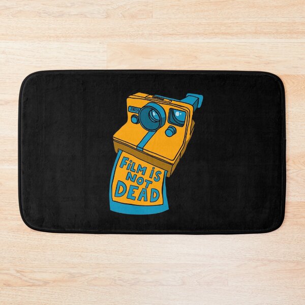Item preview, Film is not dead - Instant Camera - Yellow & Blue designed and sold by MOREDANKMEMES.