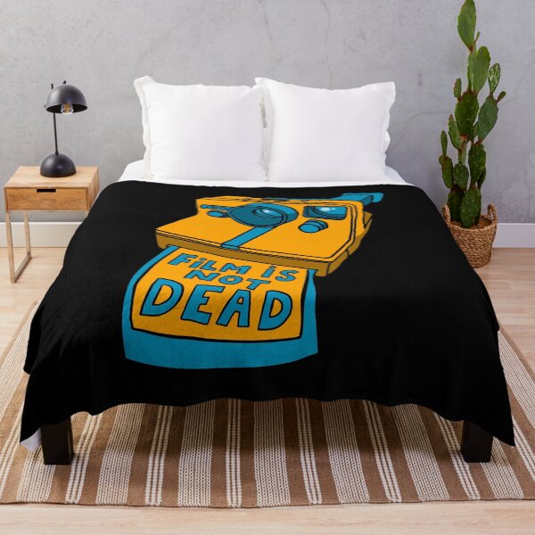 Item preview, Film is not dead - Instant Camera - Yellow & Blue designed and sold by MOREDANKMEMES.