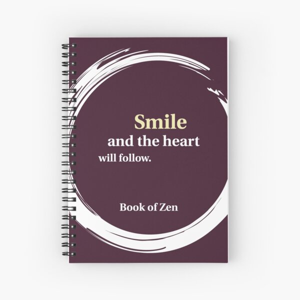 Item preview, Motivational Smile Quote designed and sold by bookofzen.