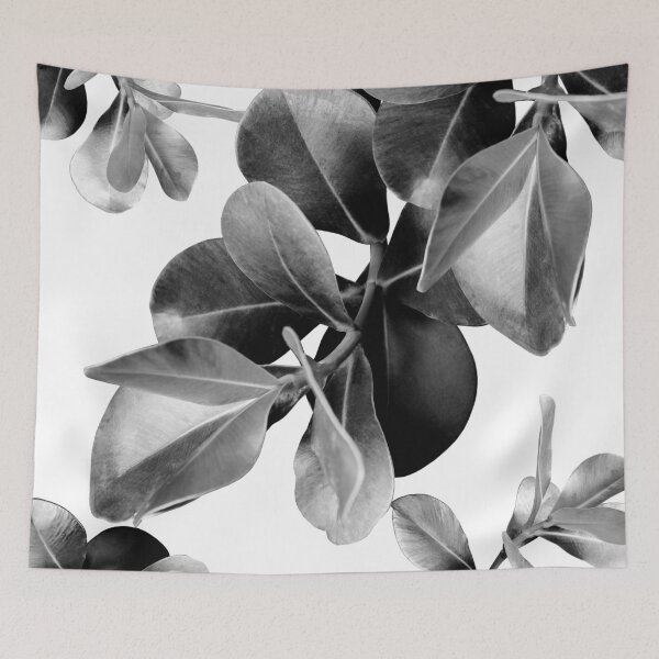 Item preview, Ficus Leaves Dream #2 #bw #decor #art designed and sold by Anita's & Bella's Art.