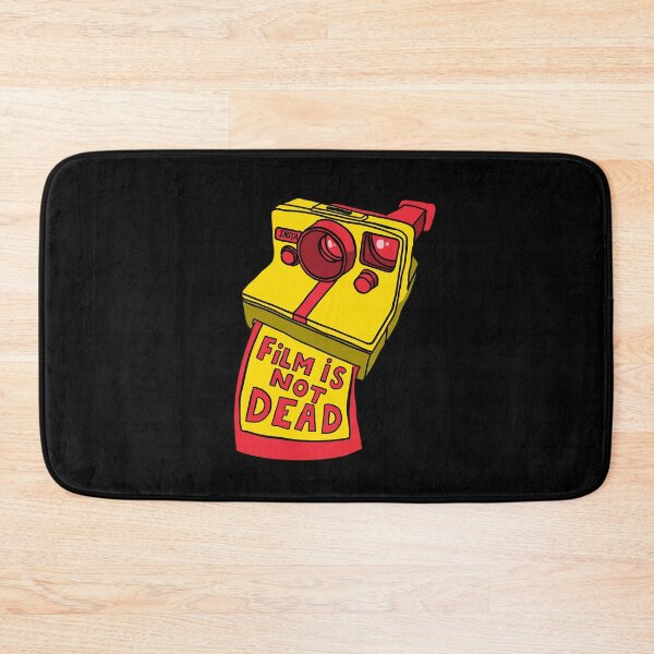 Item preview, Film is not dead - Instant Camera - Yellow & Red designed and sold by MOREDANKMEMES.