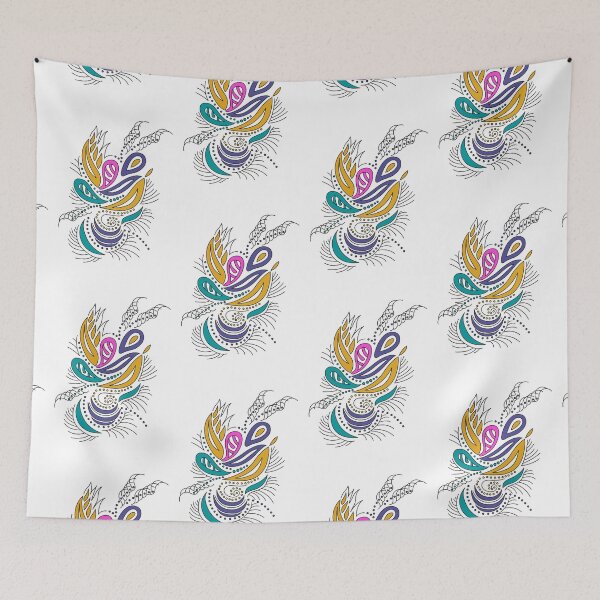 Item preview, geometric multicolor abstract designed and sold by CREATINERY.