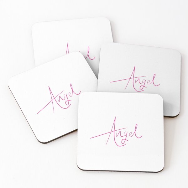 Item preview, Angel Handwriting Script Style Halloween Gift Idea designed and sold by phoxydesign.