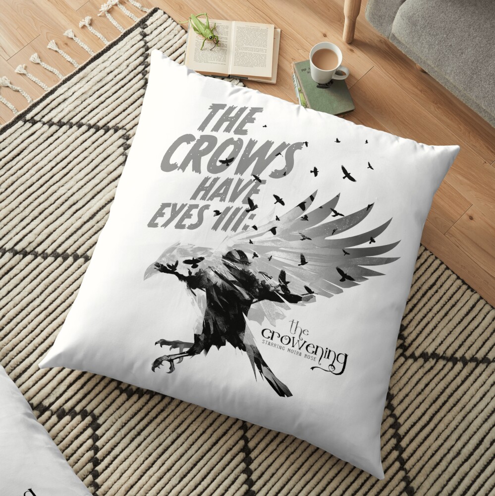 The Crows Have Eyes III: The Crowening Floor Pillow