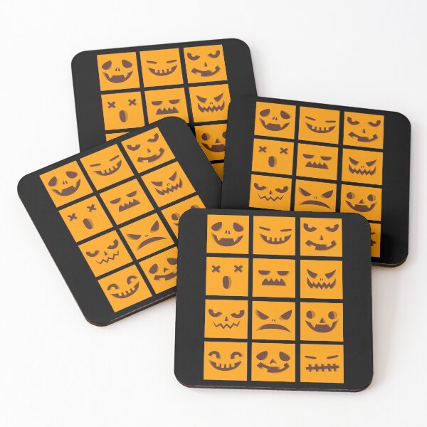 Item preview, Halloween - Pumpkin Faces designed and sold by DigitalCleo.