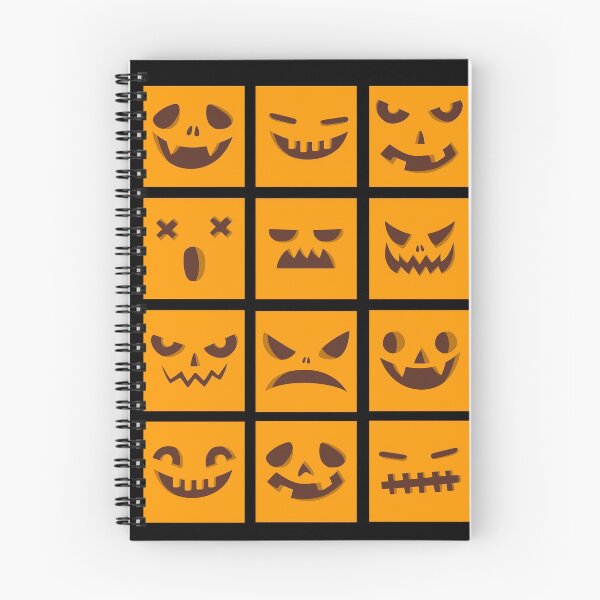 Item preview, Halloween - Pumpkin Faces designed and sold by DigitalCleo.