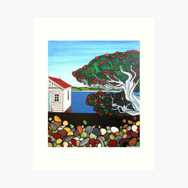 Pohutukawa Dreams Art Print