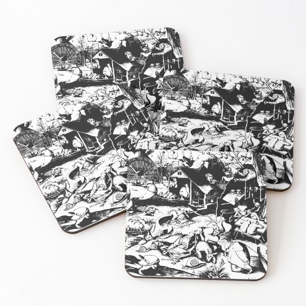 Item preview, Seven Deadly Sins - Sloth - Pieter Bruegel the Elder designed and sold by elforzi.