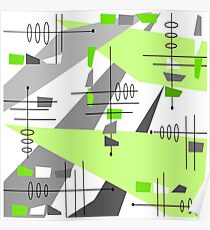 Mid-Century Modern Atomic Alter Poster