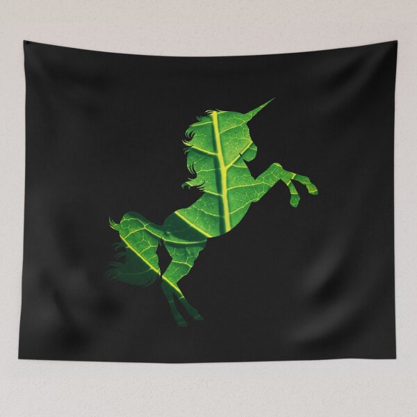 Item preview, Leaf Unicorn  designed and sold by HiddenStar02.