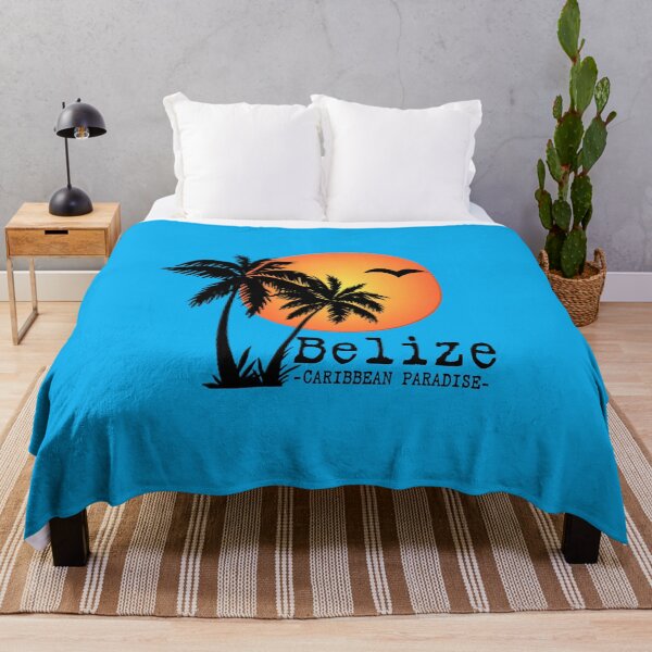 Item preview, BELIZE Caribbean Paradise Sun Sunset Palm Trees designed and sold by Destinations Souvenirs.