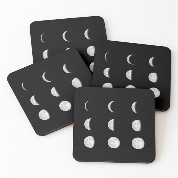 Item preview, Space Moon Phases  designed and sold by FFelder.