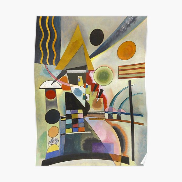 Swinging, 1925 Wassily, Kandinsky Poster