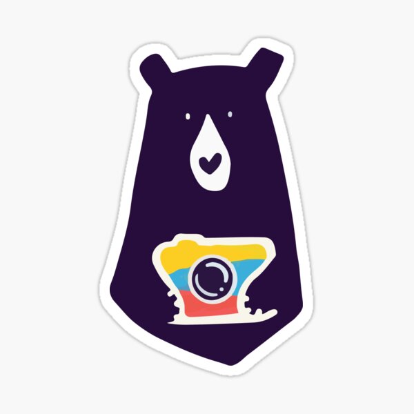 Bearly Photography 2 Sticker