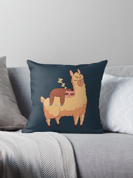 Item preview, Llama and sleeping sloth designed and sold by DerSenat.