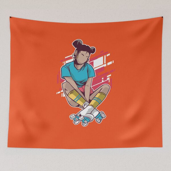 Item preview, Roller skate girl designed and sold by DerSenat.