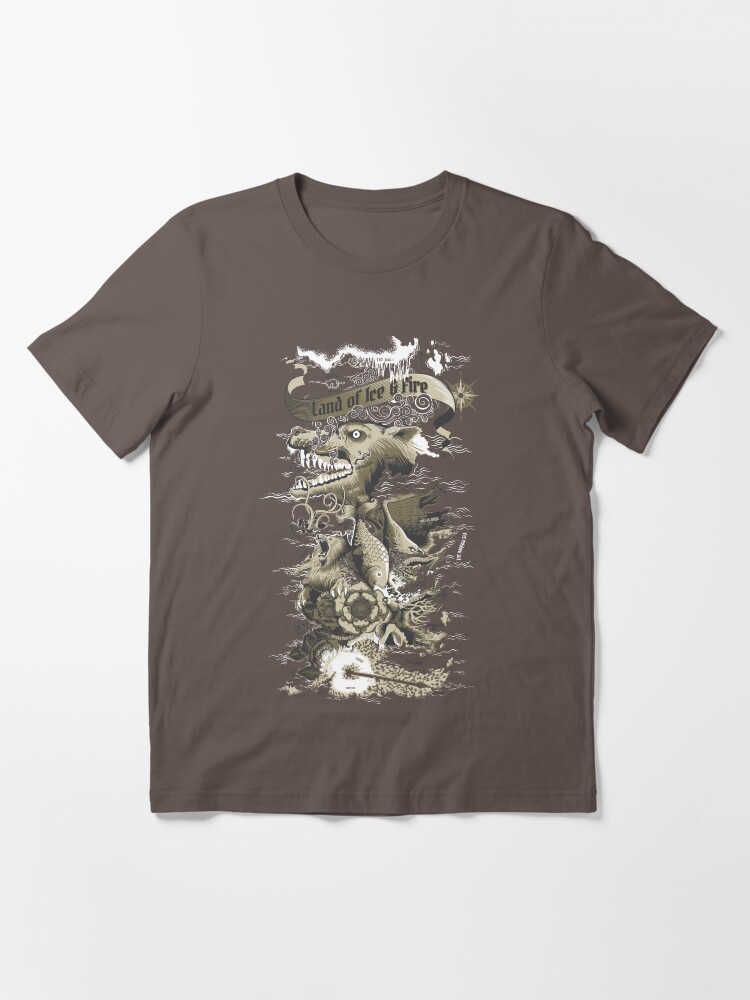 Alternate view of Land of Ice & Fire Essential T-Shirt