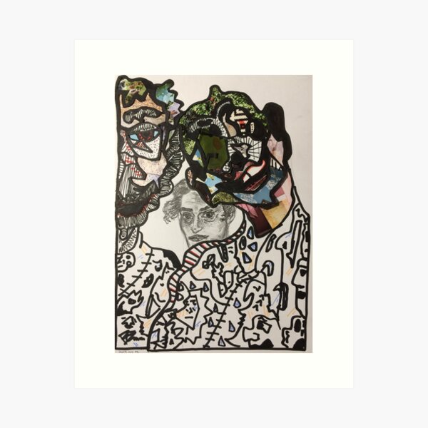 Item preview, Hidden behind the masks designed and sold by Emma Bakos.