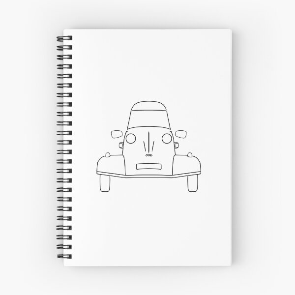 Item preview, Messerschmitt KR200 bubble car outline graphic (black)  designed and sold by soitwouldseem.