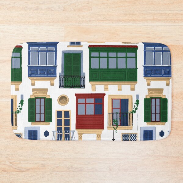 Item preview, Vector collection of traditional maltese architectural elements  designed and sold by Ekaterina Glazkova.