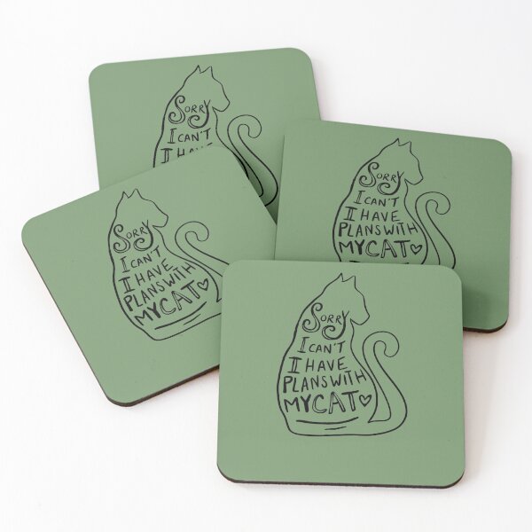 Item preview, Sorry I can't I have plans with my cat designed and sold by FrictionMaxxing.