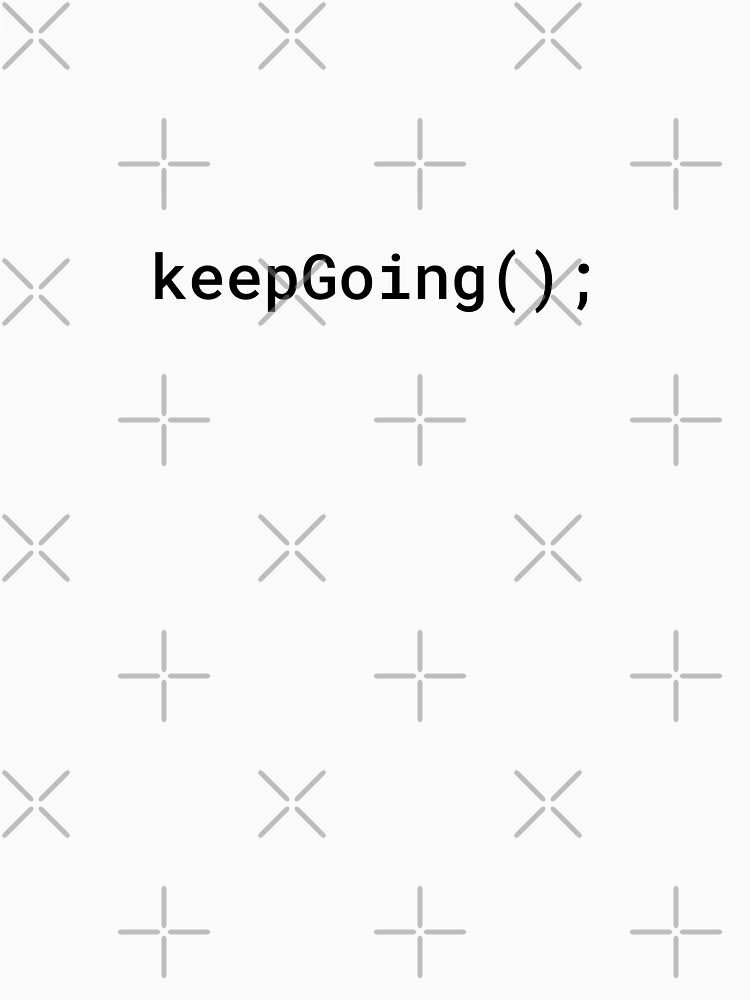 Thumbnail 6 of 6, Pullover Hoodie, JavaScript - Keep Going (Inverted) designed and sold by developer-gifts.