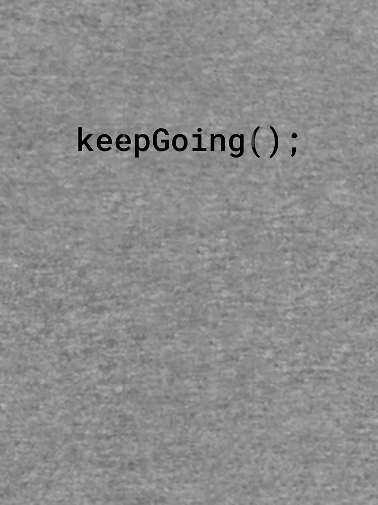 Aperçu 6 sur 6. Sweatshirt léger avec l'œuvre JavaScript - Continuez (Inversé) créée et vendue par developer-gifts.