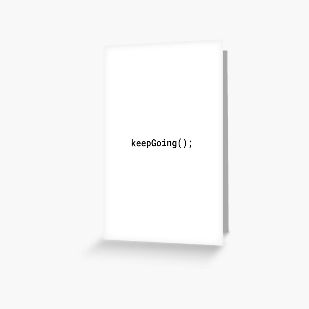 Item preview, Greeting Card designed and sold by developer-gifts.