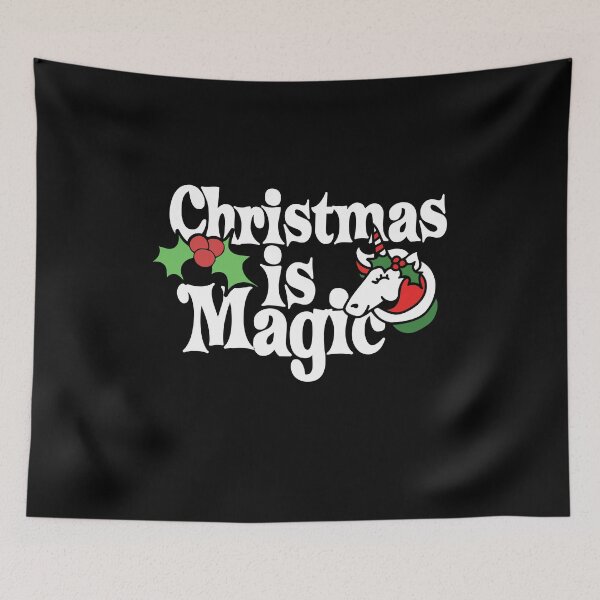 Item preview, Christmas is Magic designed and sold by FrictionMaxxing.