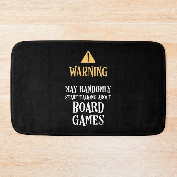 Item preview, Warning May Randomly Talk About Board Games designed and sold by pixeptional.