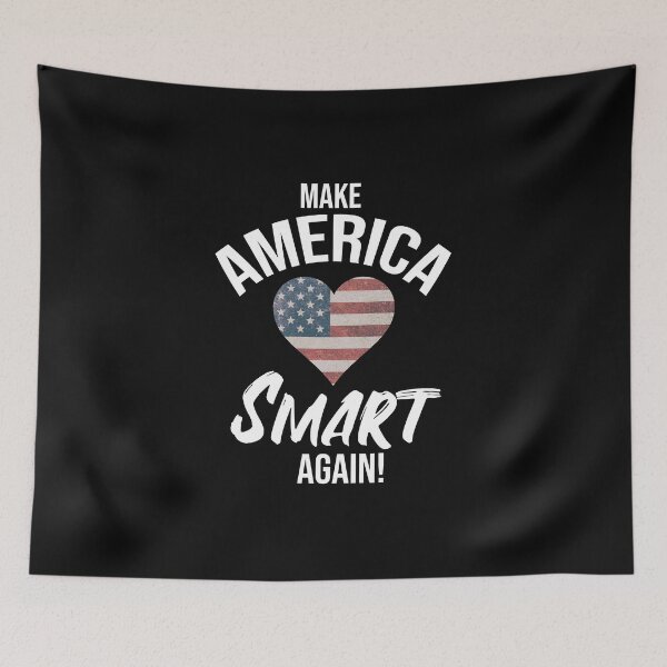 Item preview, Make america smart again! designed and sold by Cutebutfunny.