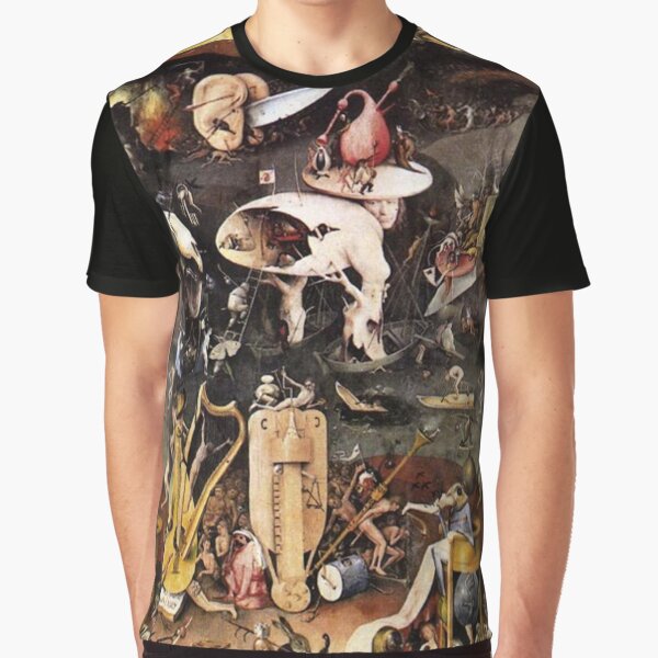 Hieronymus Bosch. The Garden Of Earthly Delights. (detail). Graphic T-Shirt