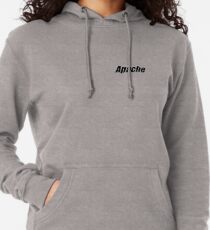 Apache 207 Merch Design Black Lightweight Hoodie