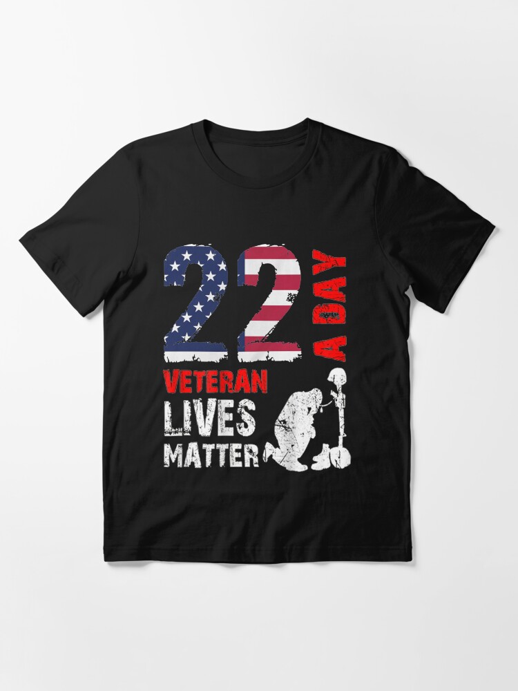 Veterans lives matter t shirt Clearance