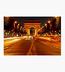 Arc De Triomphe (Paris, France) Photographic Print