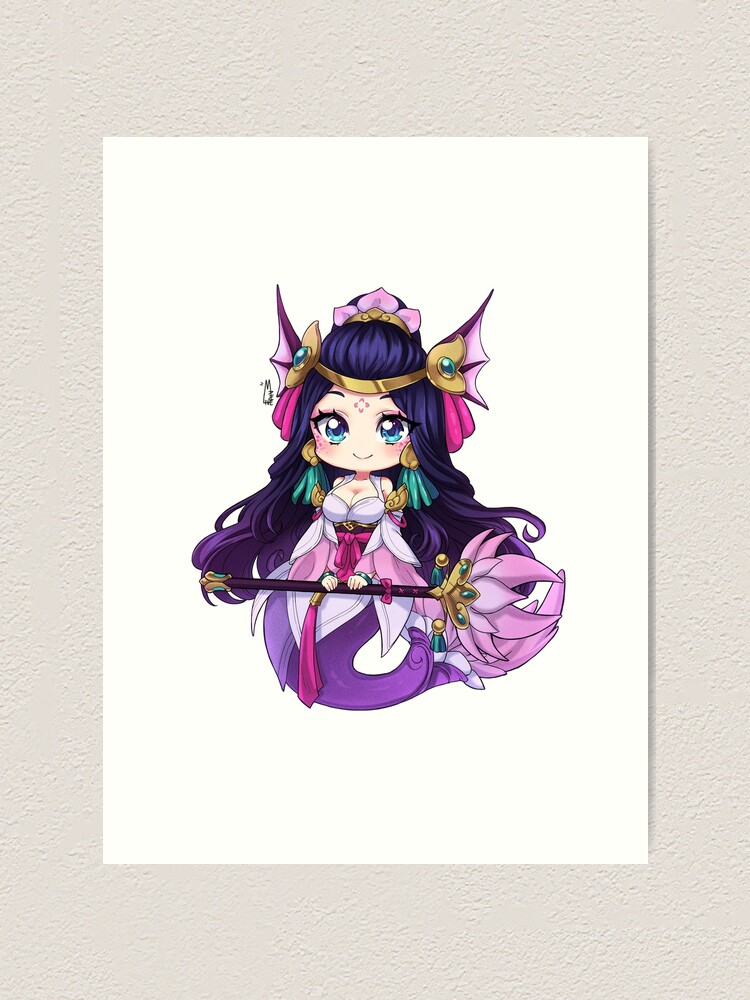 Splendid Staff Nami Chibi Art Print By Maiulive Redbubble