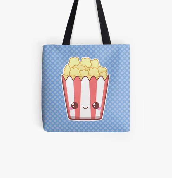 Popcorn! All Over Print Tote Bag