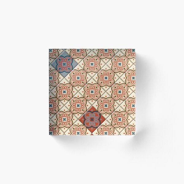Item preview, patrón de diamantes de azulejos marroquíes designed and sold by studioMoSa.