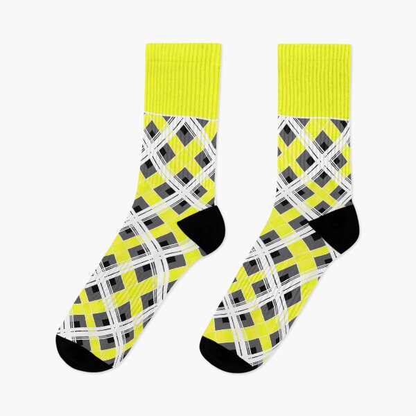 Item preview, Combo black yellow plaid designed and sold by fuzzyfox.