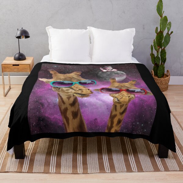 Item preview, giraffe in a nebular cat on the moon designed and sold by Scoopivich.