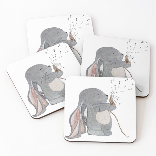 Item preview, Gray little rabbit designed and sold by haileykoba.